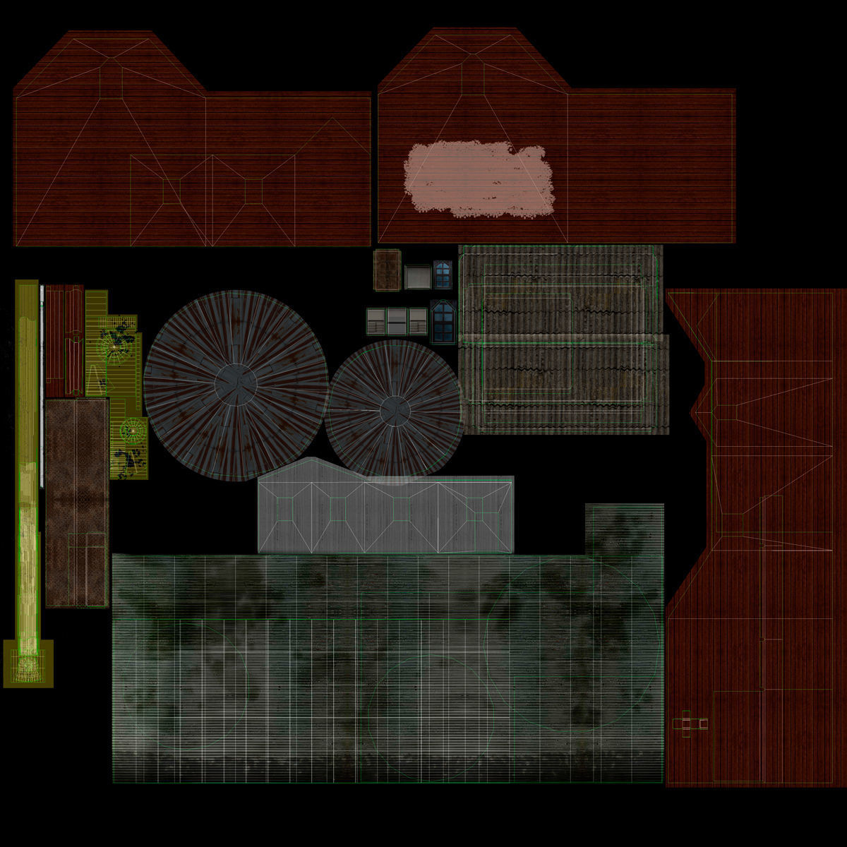 Elevator for corn 3D model_6