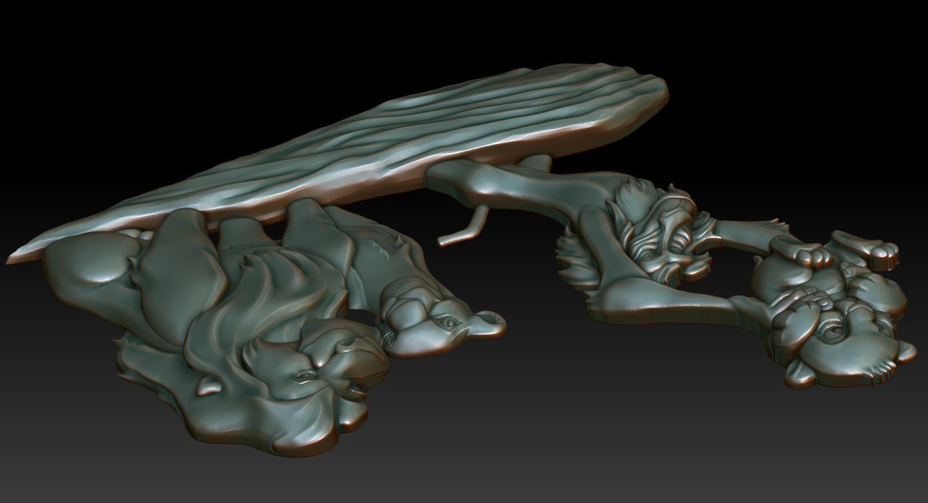 Panno Lion King 3D model_3