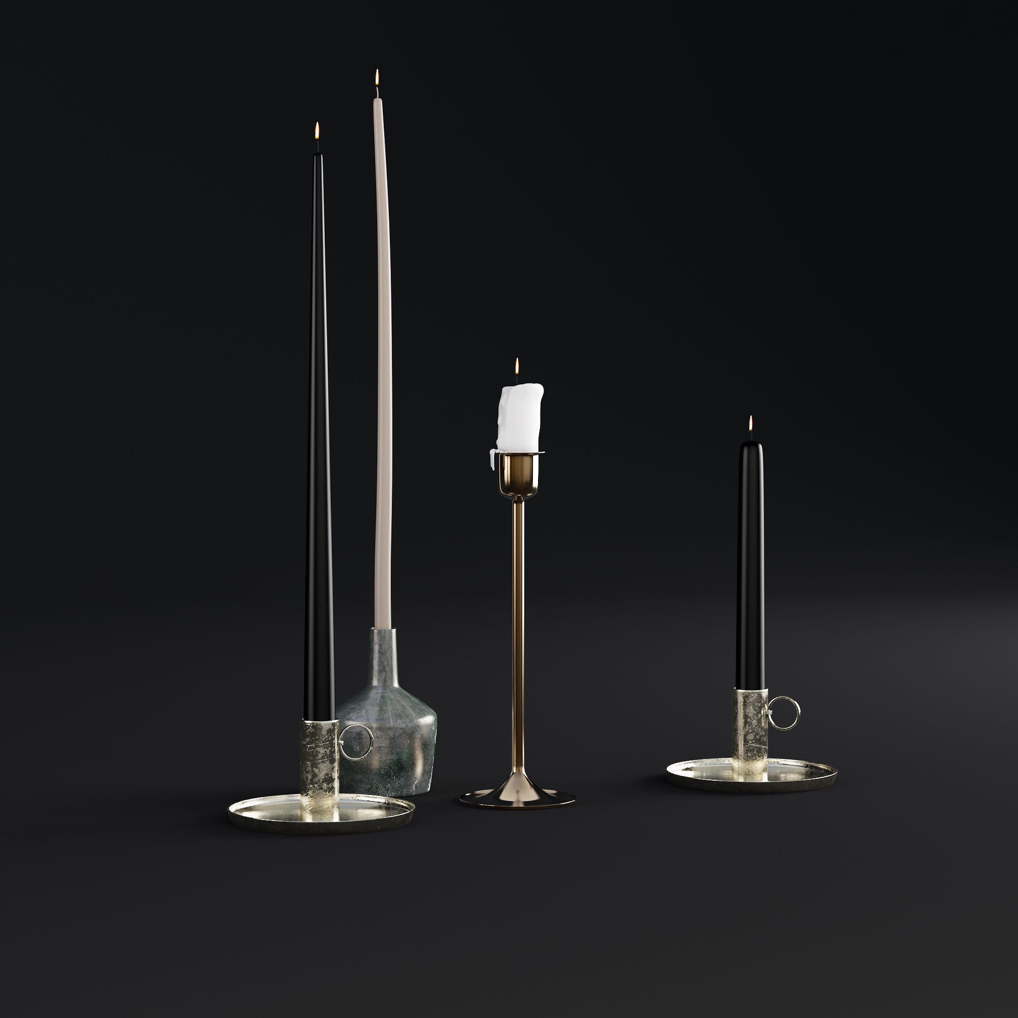 Table setting 001 3D model_25