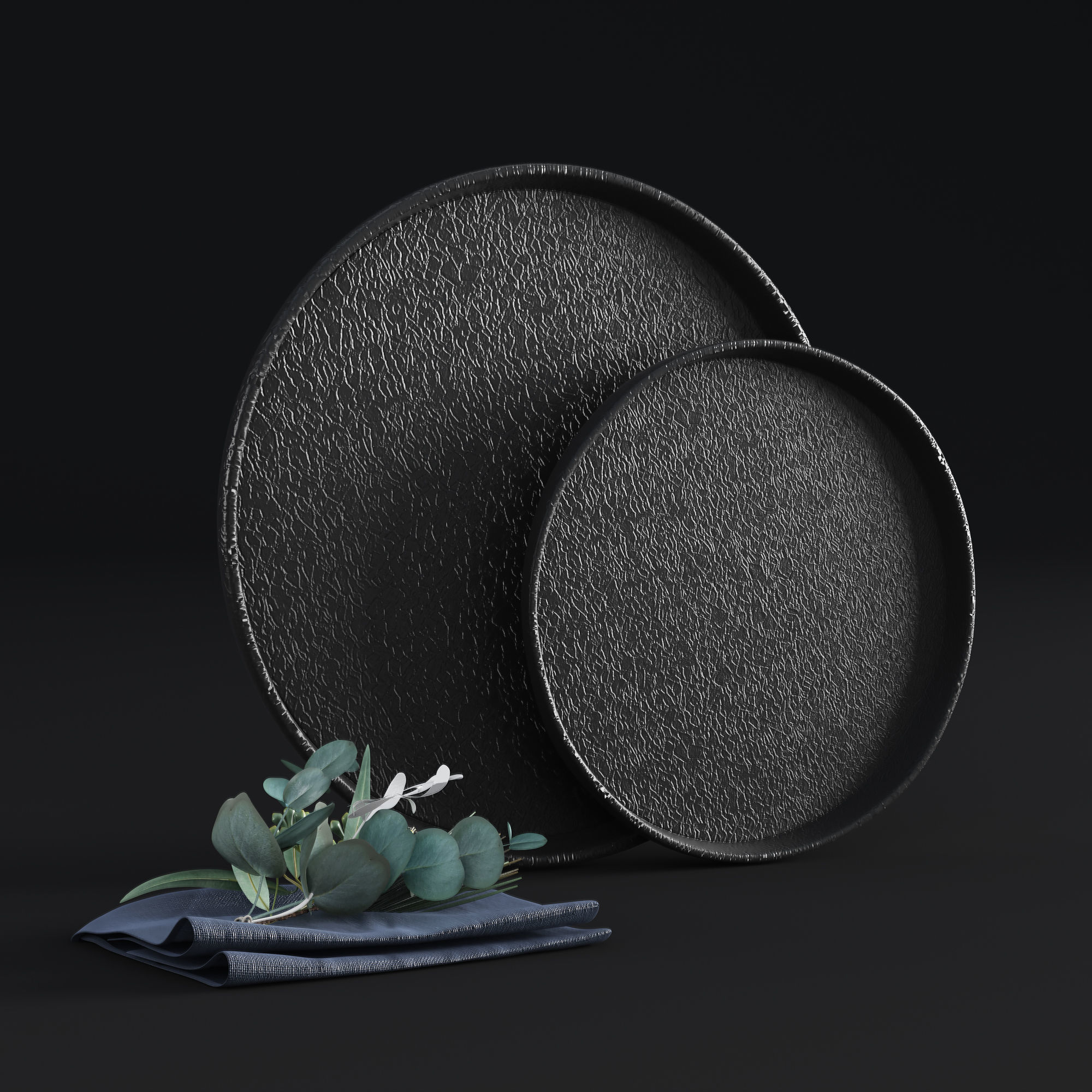 Table setting 001 3D model_22