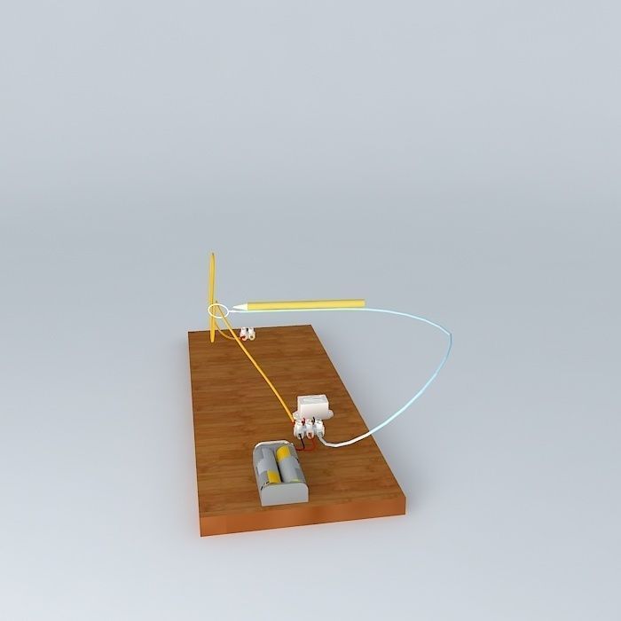 Steady Hand Buzzer Game Free 3D model_2