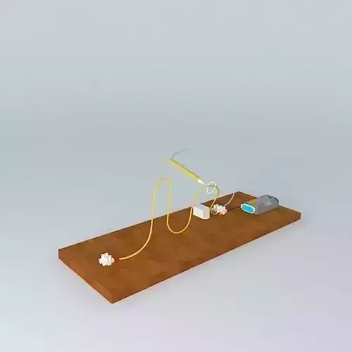 Steady Hand Buzzer Game Free 3D model