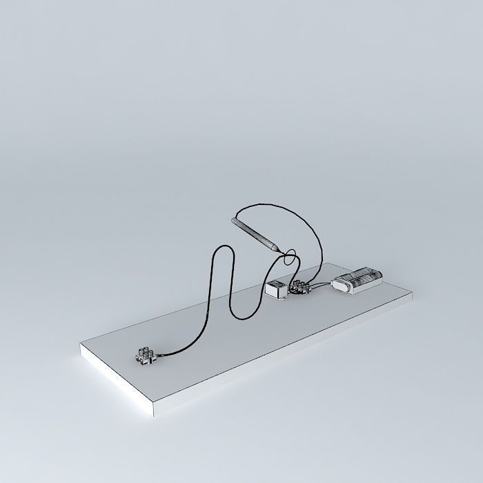 Steady Hand Buzzer Game Free 3D model_3