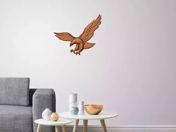 Eagle 3D wall decoration 