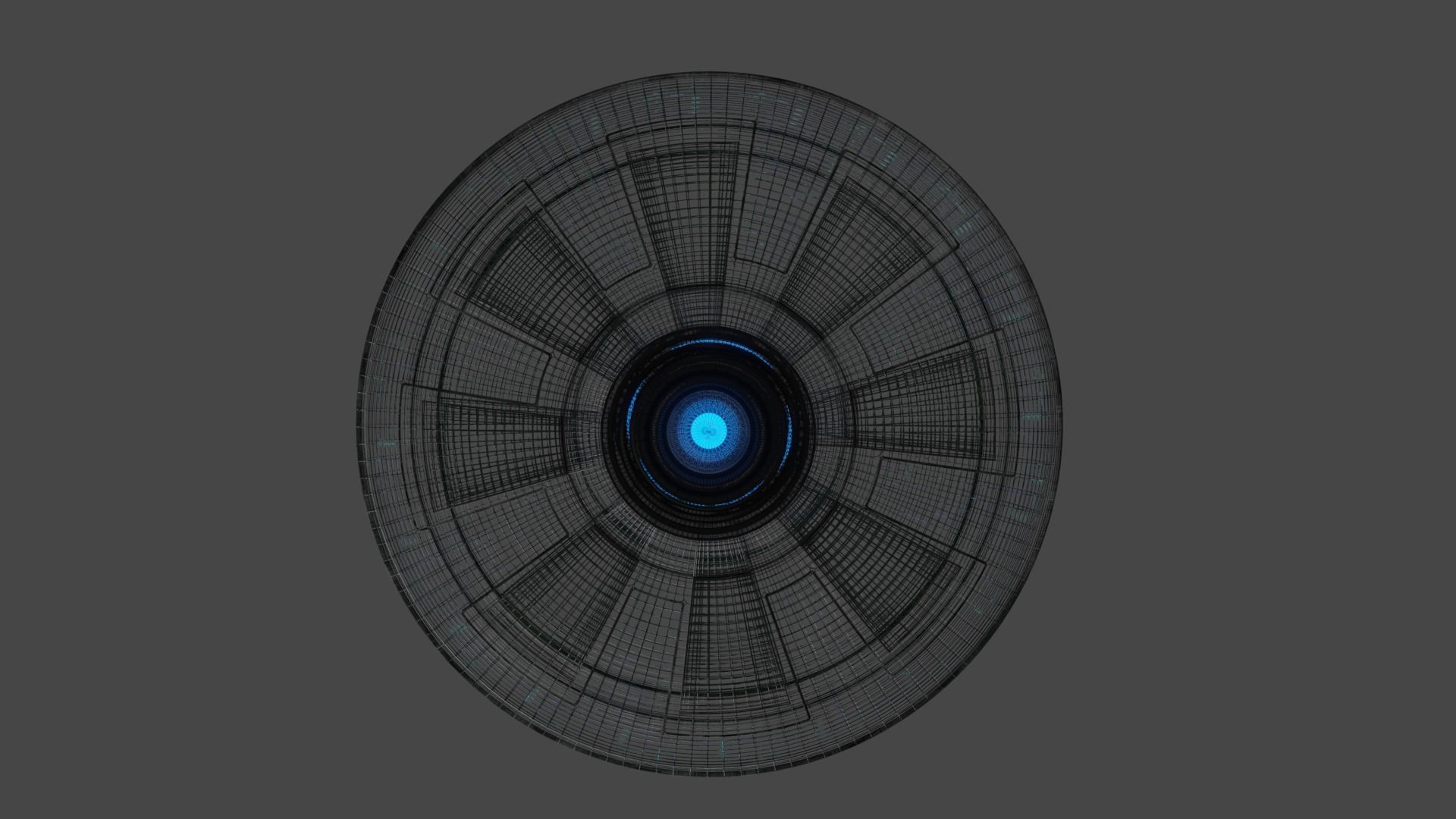 UFO Saucer A Free 3D model_3