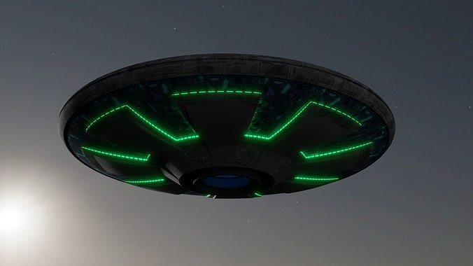 UFO Saucer A Free 3D model
