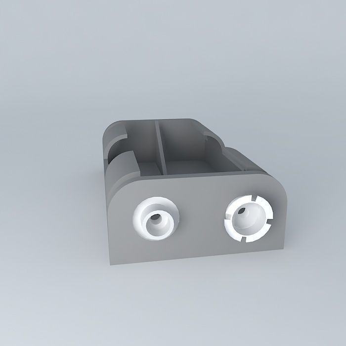 Battery Holder Free 3D model_2