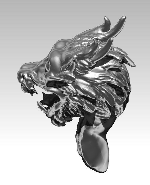 China Dragon 3D print model_2