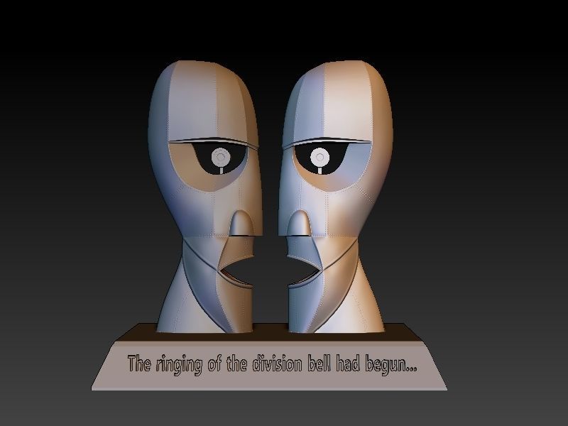 The Division Bell Tribute 3D print model_1
