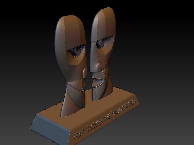 The Division Bell Tribute 3D print model_2