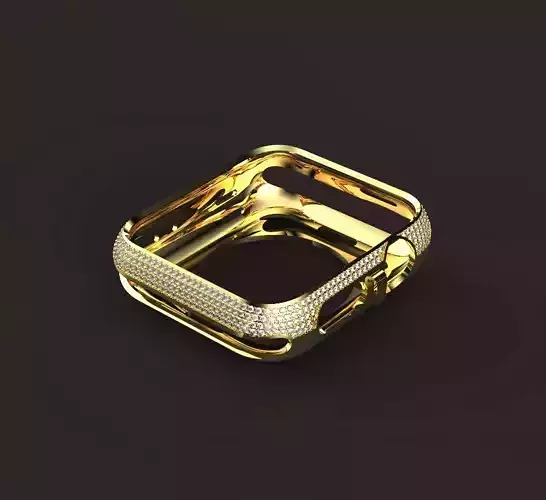 Iwacth 3 series Gold case 38mm 3D print model