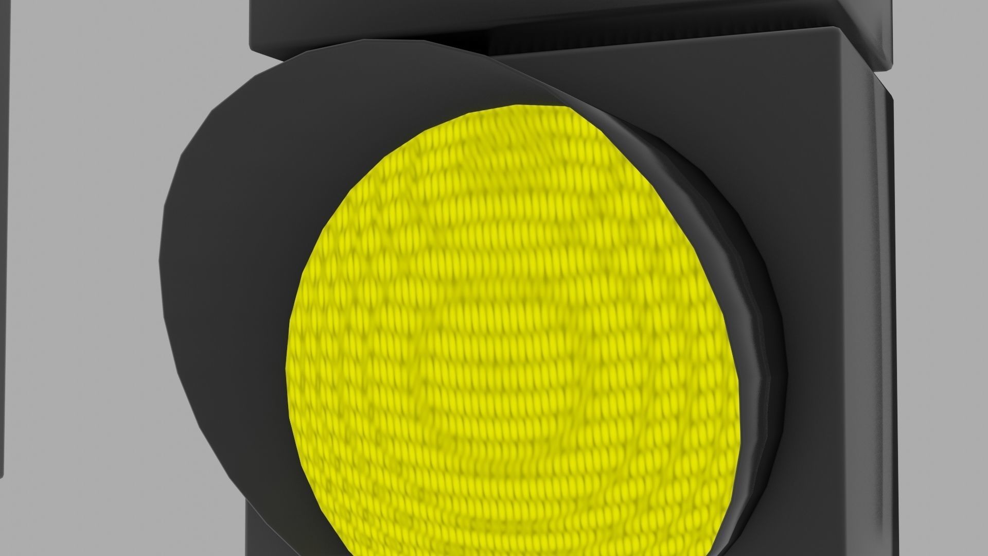 Traffic Lights Low-poly 3D model_5