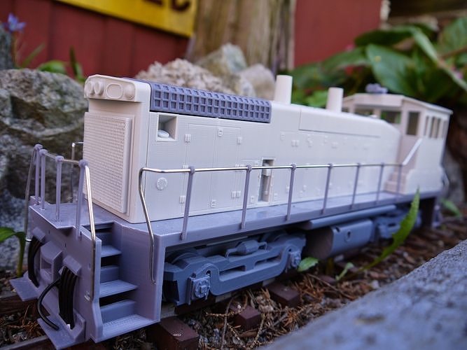 The EMD SW 1500 3d print Free 3D print model