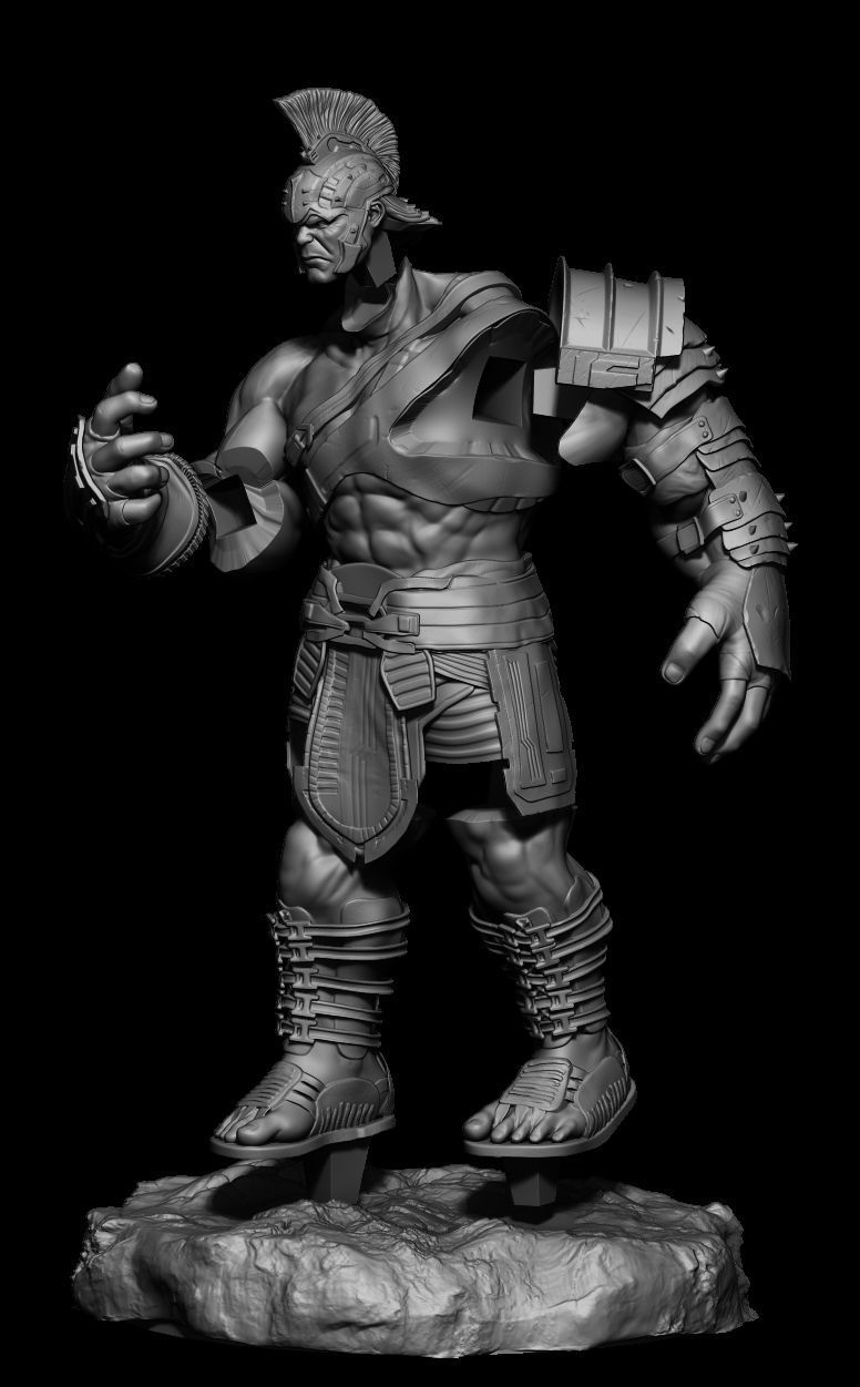 Hulk Gladiator 3D collectable 3D print model_6