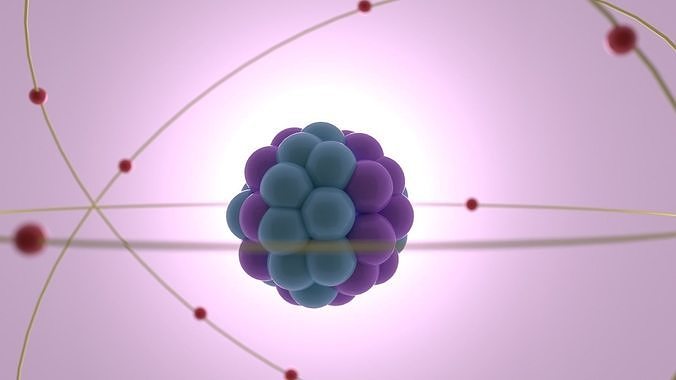 Atom in 3D 3D model