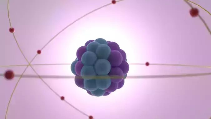 Atom in 3D 3D model