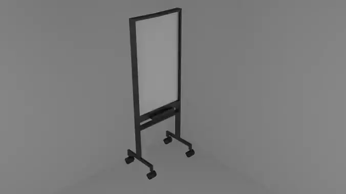 Whiteboard on wheels