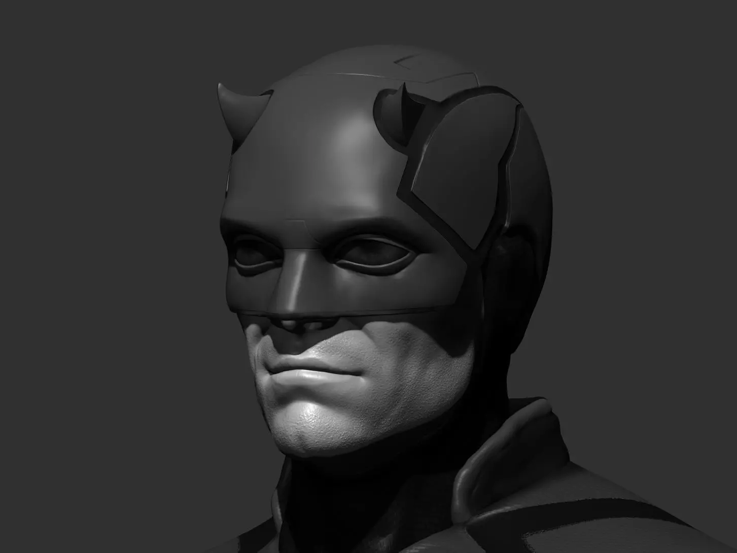 Fake Daredevil - Bullseye Bust 3D model 3D printable | CGTrader