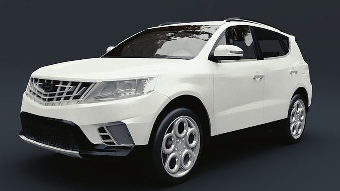 geely vision x6 3D model