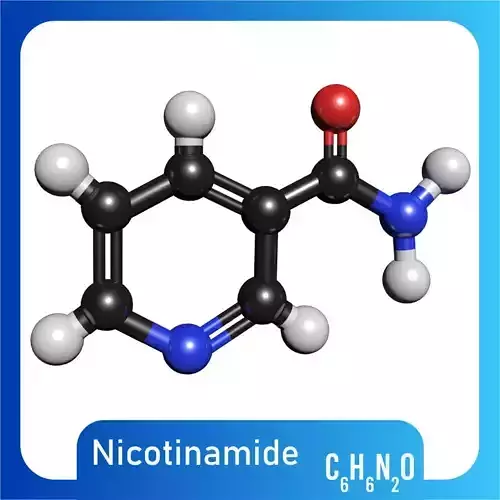 Nicotinamide 3D Model C6H6N2O