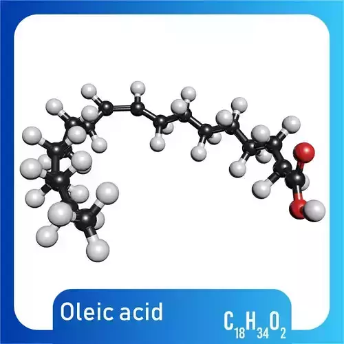 Oleic acid 3D Model C18H34O2
