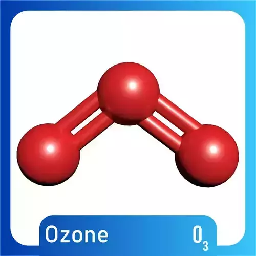 Ozone 3D Model O3  Free 3D model