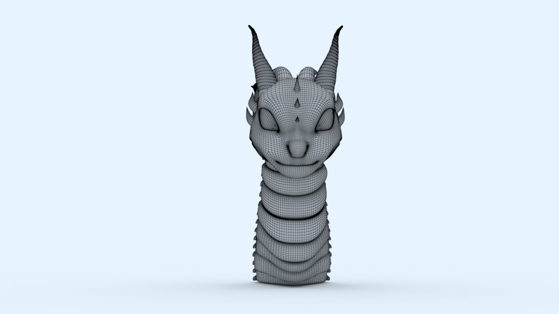 Dragon Head 3D print model_9