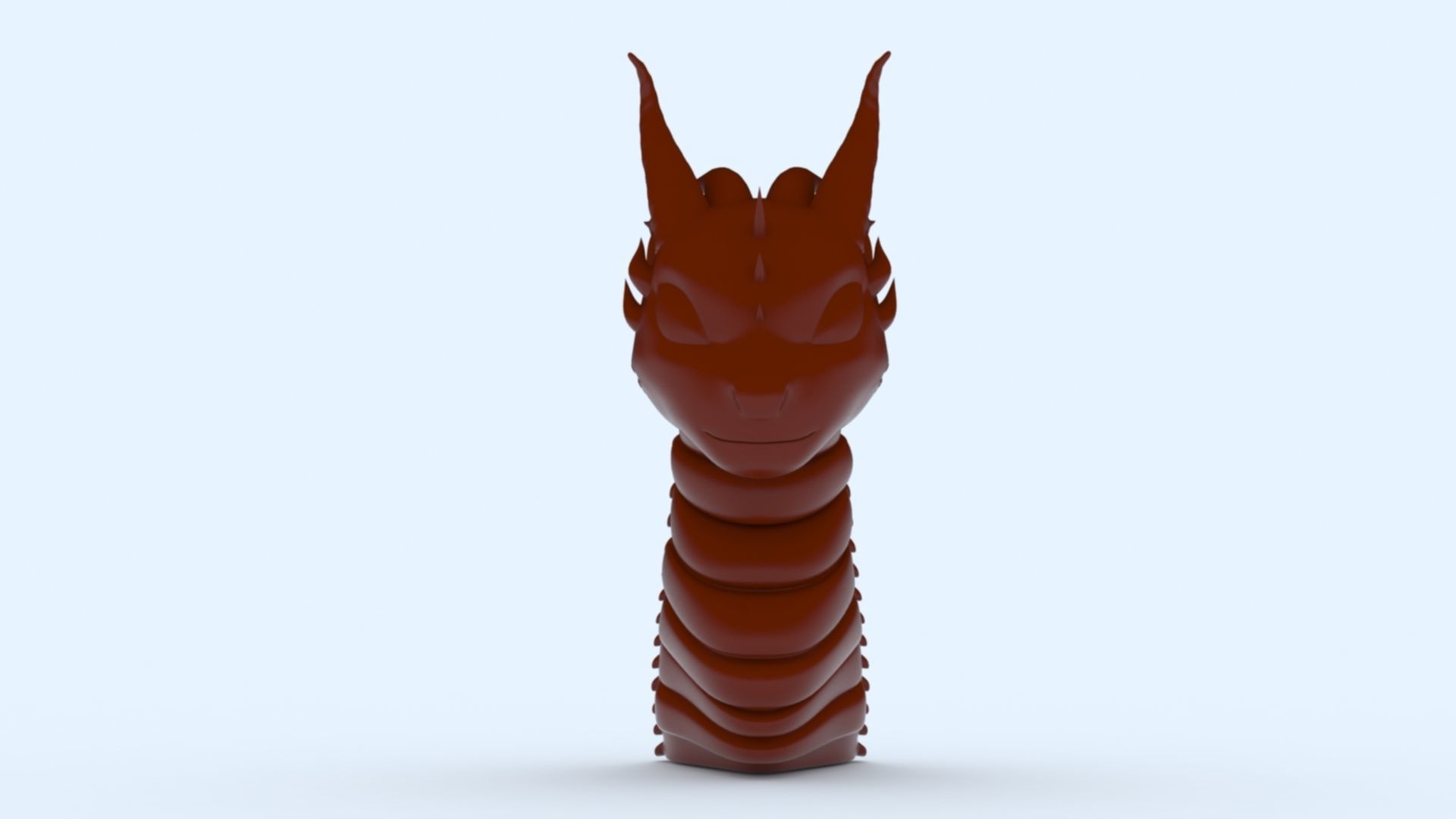 Dragon Head 3D print model_5