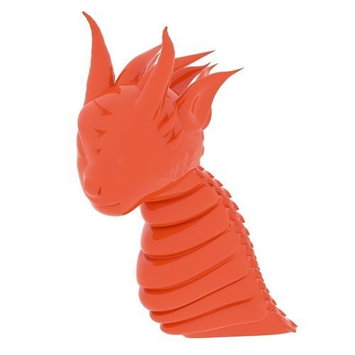 Dragon Head 3D print model