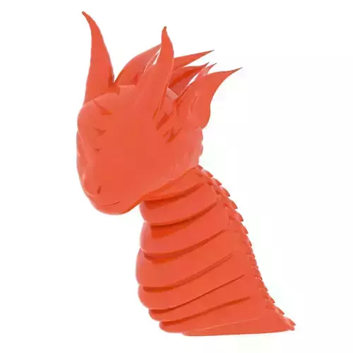 Dragon Head 3D print model