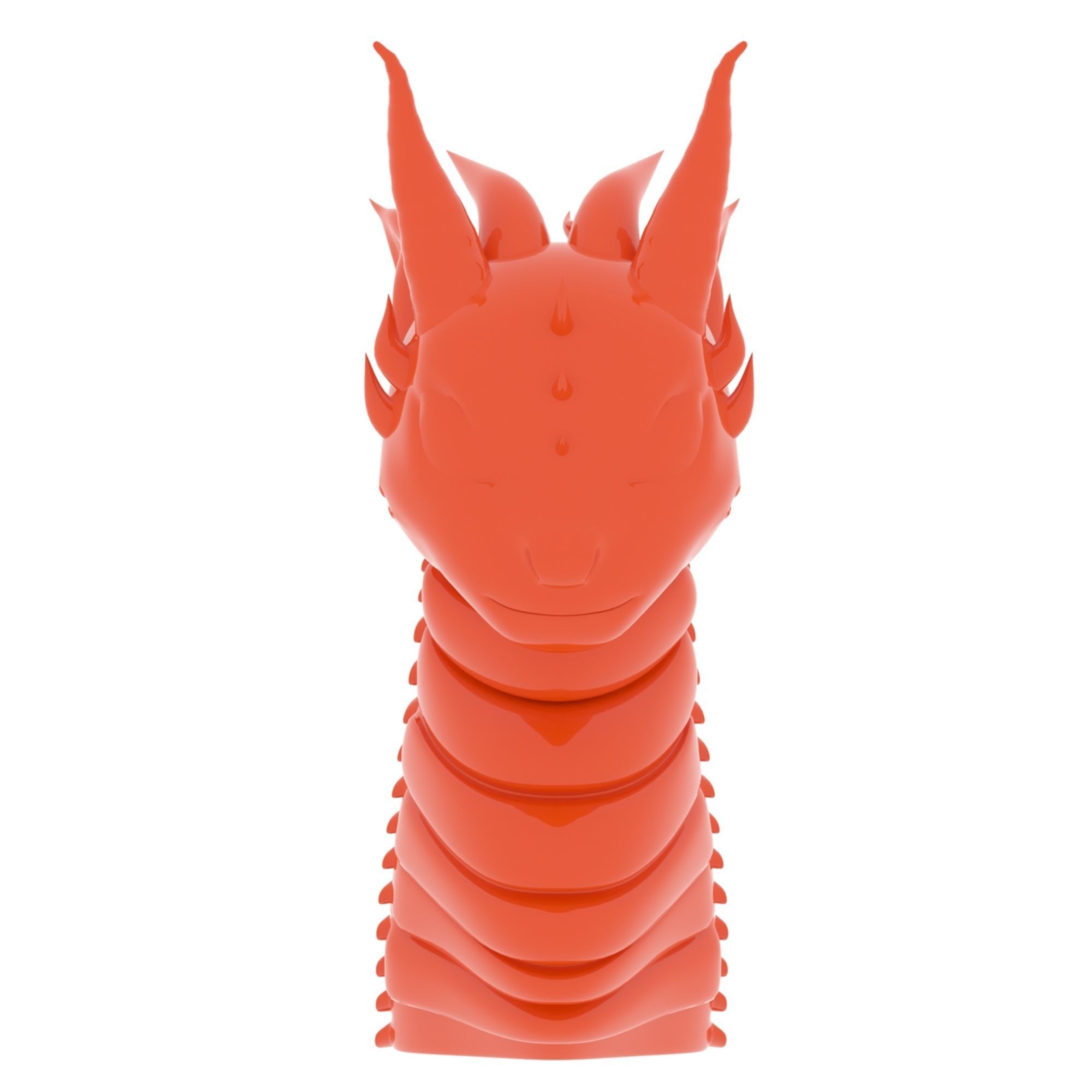 Dragon Head 3D print model_2