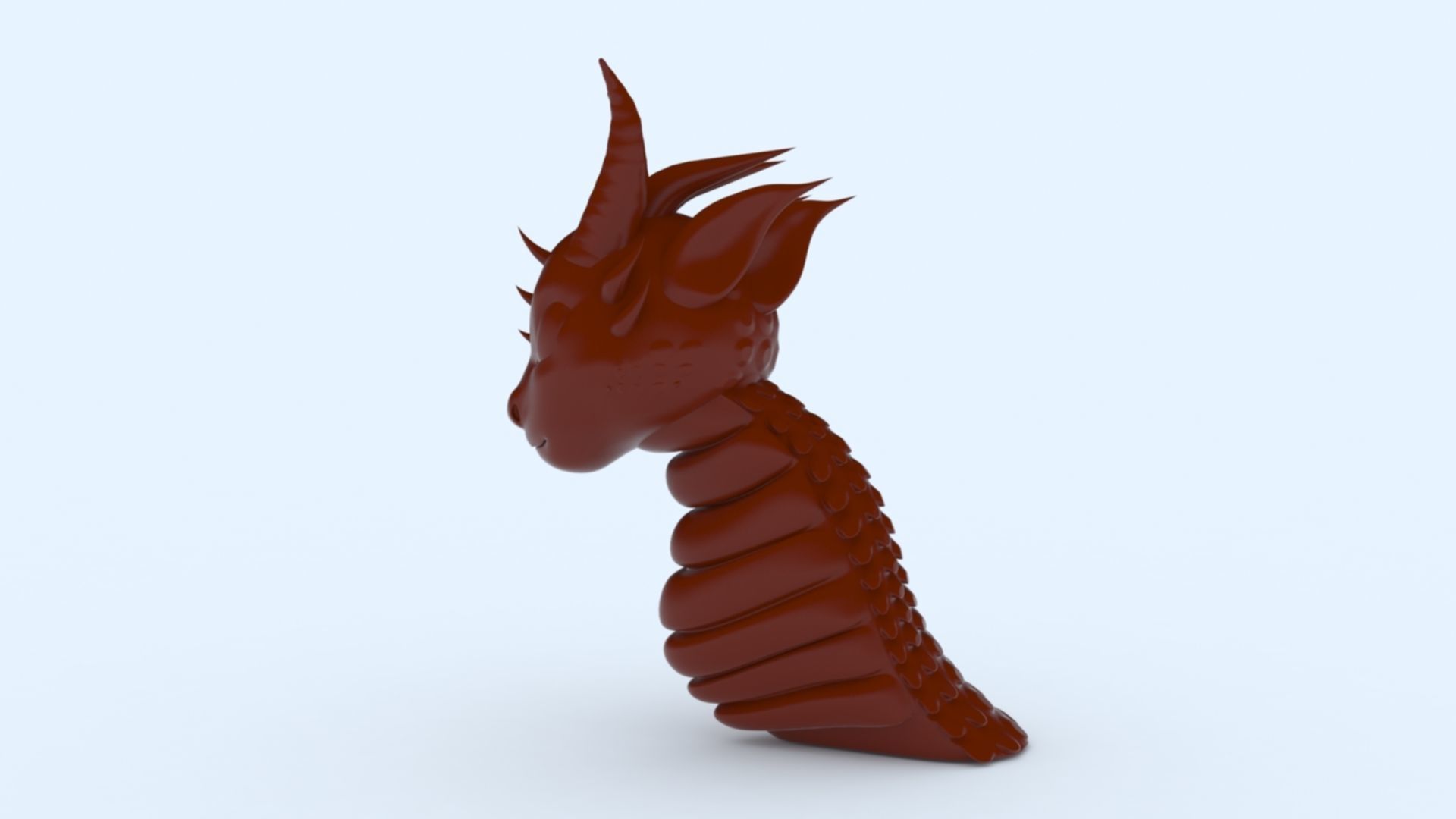 Dragon Head 3D print model_4