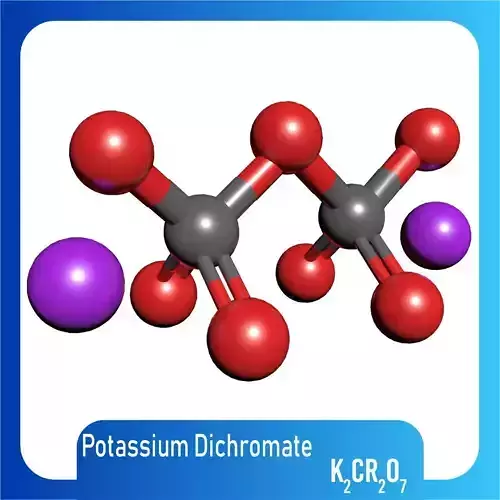Potassium dichromate 3D Model K2Cr2O7 3D model
