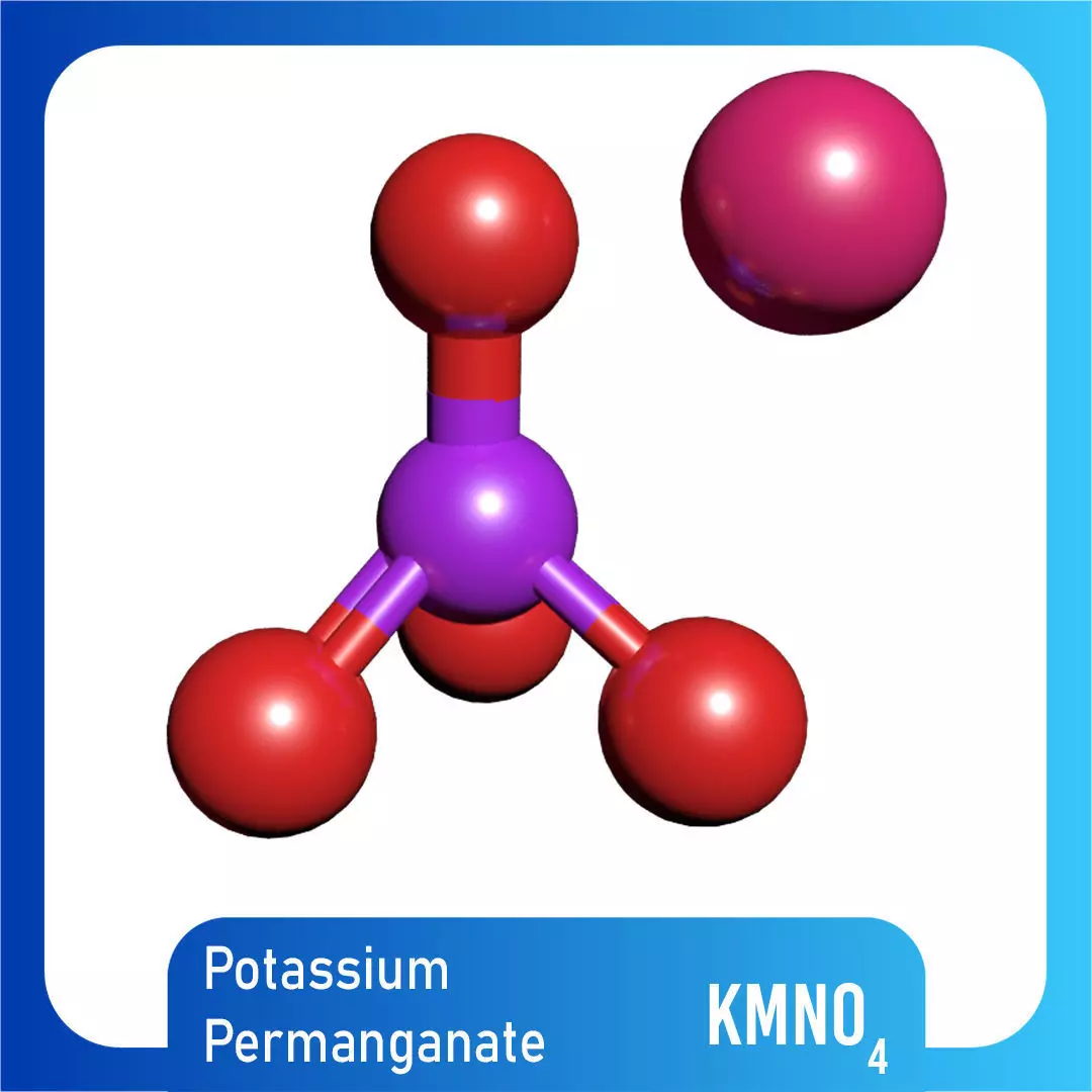 Potassium permanganate 3D Model KMnO4 3D model_0