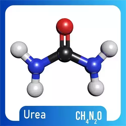 Urea 3D Model CH4N2O