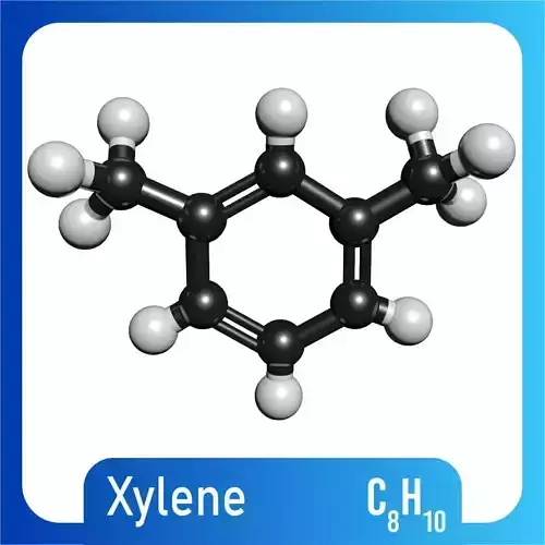 Xylene 3D Model C8H10 