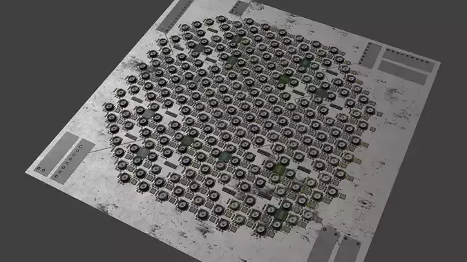 Chernobyl Control panel Free 3D model