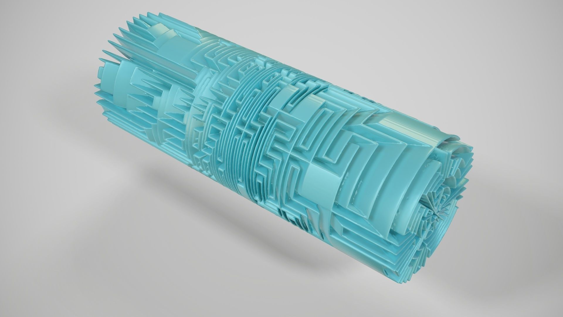 Maze Tube Abstract Item 3D model_6