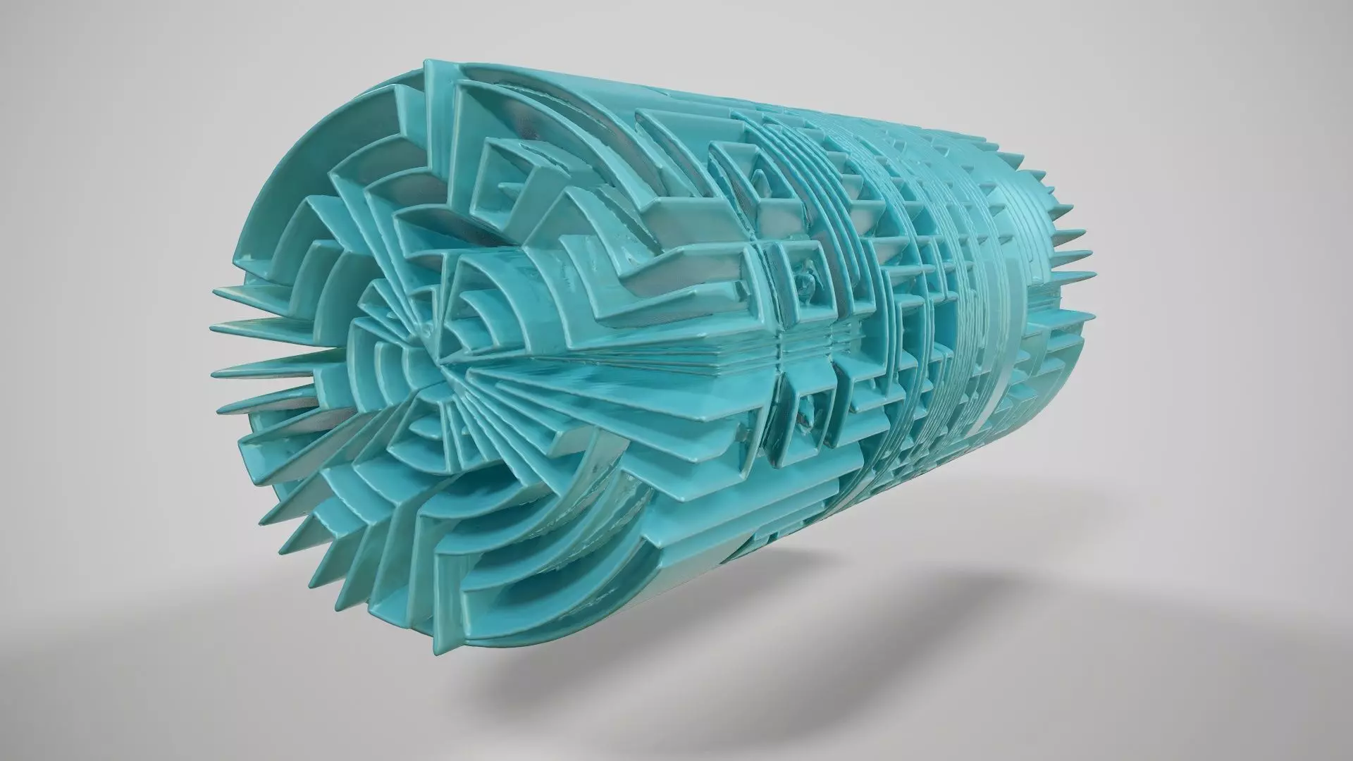 Maze Tube Abstract Item 3D model_0
