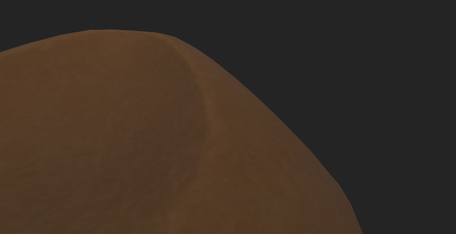 Drill Sergeant Hat  Low-poly 3D model_16