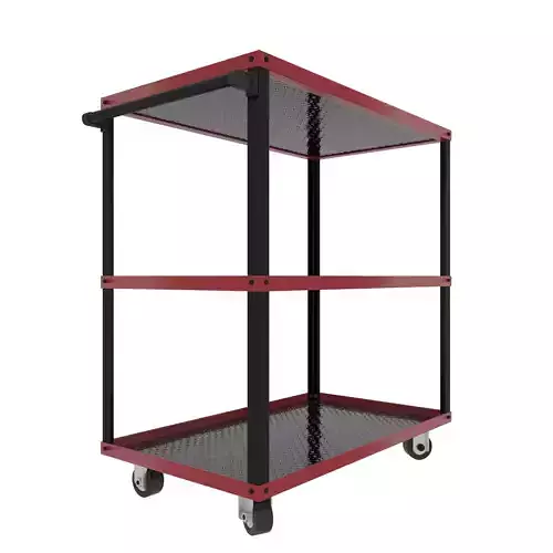 Workshop Service Trolley 4 3D model
