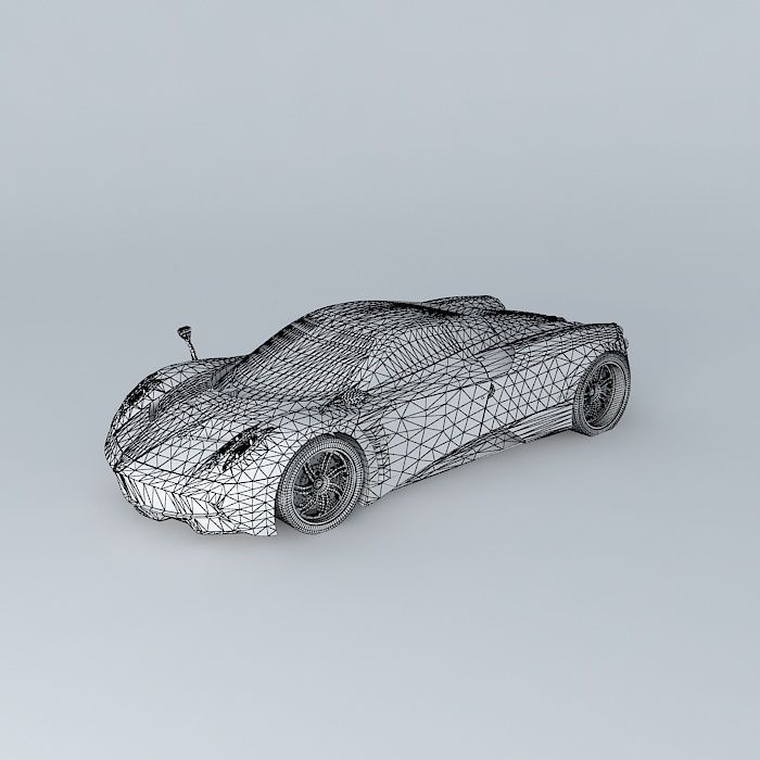 Pagani Huayra 2012 Free 3D model_3
