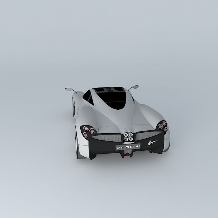 Pagani Huayra 2012 Free 3D model_2