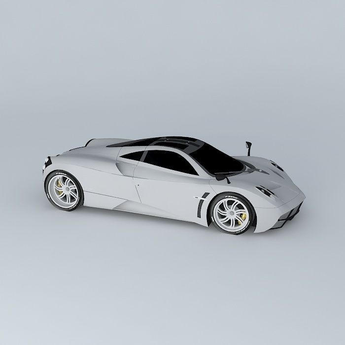 Pagani Huayra 2012 Free 3D model_1
