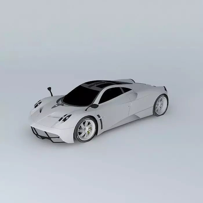Pagani Huayra 2012 Free 3D model_0