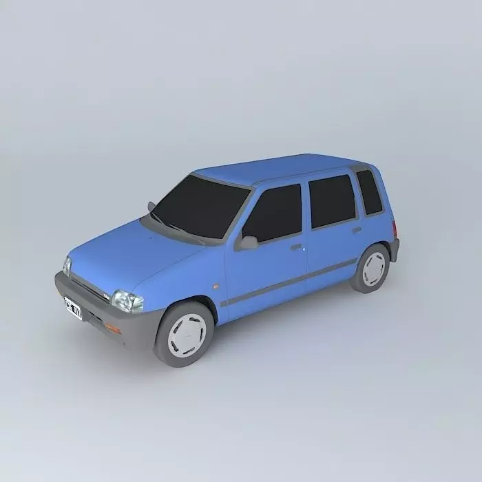 Daewoo Tico SX 1998 Free 3D model_0