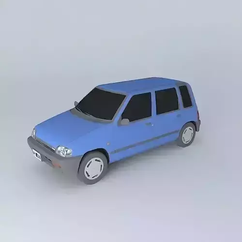 Daewoo Tico SX 1998 Free 3D model