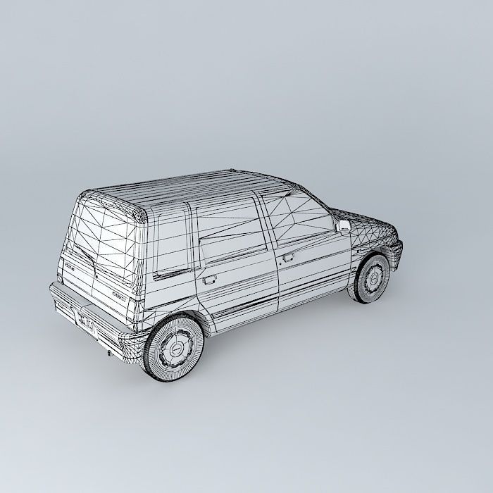 Daewoo Tico SX 1998 Free 3D model_4