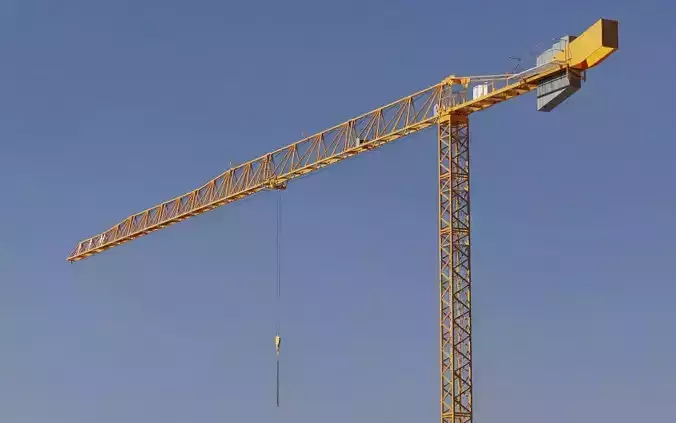 Flat Top Tower Crane 4 - Construction Crane