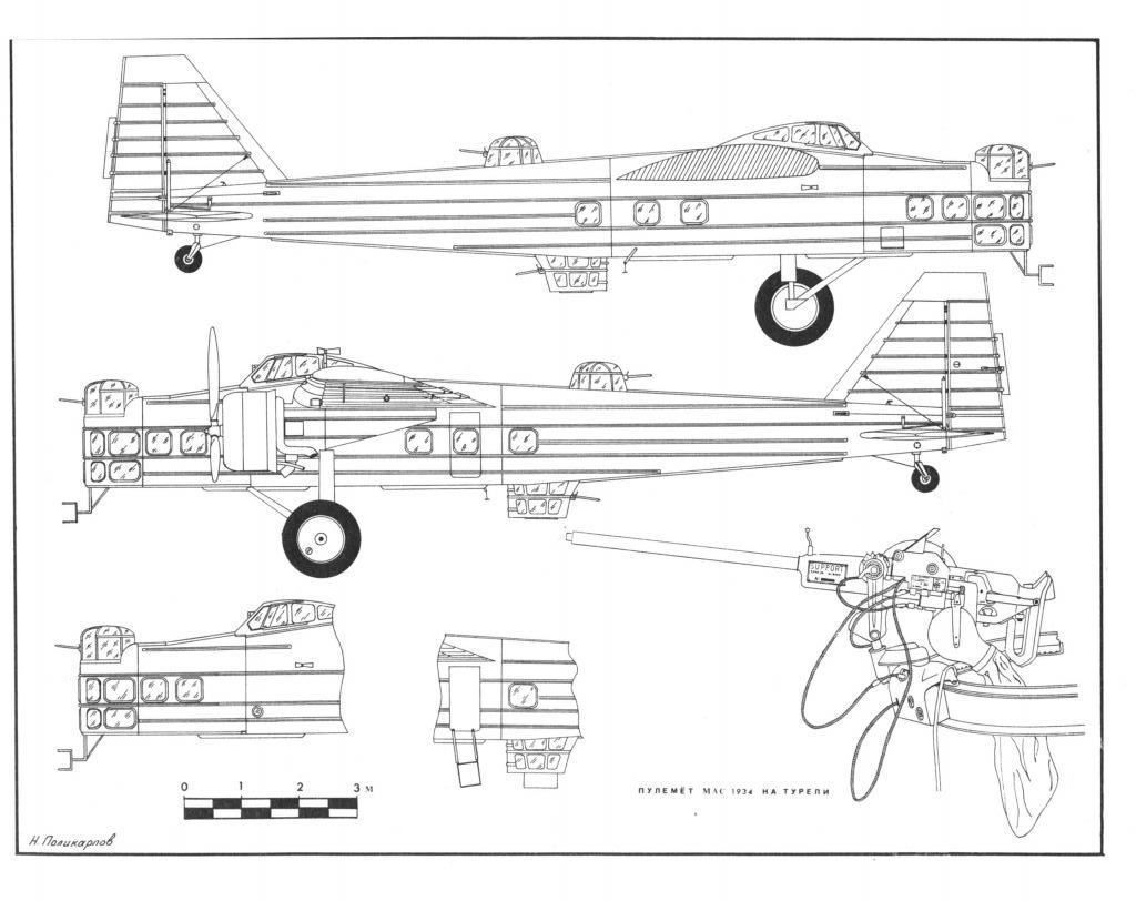Bloch MB 200 3D model_2